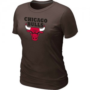 Tee-Shirt NBA Chicago Bulls Big & Tall marron - Femme
