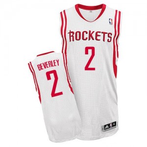 Maillot NBA Authentic Patrick Beverley #2 Houston Rockets Home Blanc - Homme
