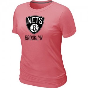 Tee-Shirt Rose Big & Tall Brooklyn Nets - Femme