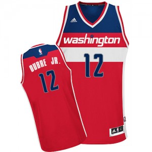 Washington Wizards #12 Adidas Road Rouge Swingman Maillot d'équipe de NBA Prix d'usine - Kelly Oubre Jr. pour Homme