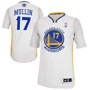 Maillot Authentic Golden State Warriors NBA Alternate Blanc - #17 Chris Mullin - Homme
