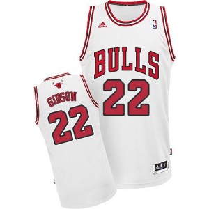 Maillot NBA Swingman Taj Gibson #22 Chicago Bulls Home Blanc - Homme