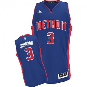 Maillot Swingman Detroit Pistons NBA Road Bleu royal - #3 Stanley Johnson - Homme