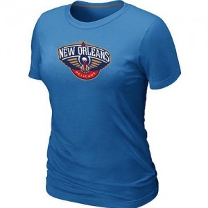 Tee-Shirt NBA New Orleans Pelicans Bleu clair Big & Tall - Femme