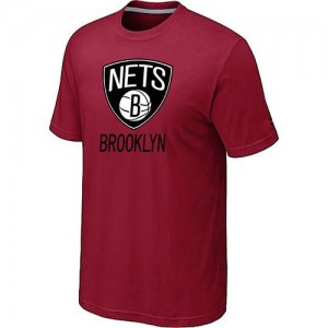 Tee-Shirt NBA Rouge Brooklyn Nets Big & Tall Homme