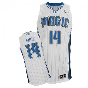 Orlando Magic #14 Adidas Home Blanc Authentic Maillot d'équipe de NBA pas cher - Jason Smith pour Homme