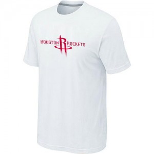 Houston Rockets Big & Tall Tee-Shirt d'équipe de NBA - Blanc pour Homme