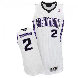 Maillot Authentic Sacramento Kings NBA Home Blanc - #2 Mitch Richmond - Homme