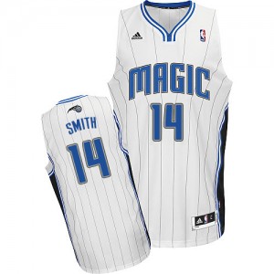 Maillot NBA Orlando Magic #14 Jason Smith Blanc Adidas Swingman Home - Homme