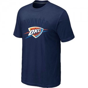 T-shirt principal de logo Oklahoma City Thunder NBA Big & Tall Marine - Homme