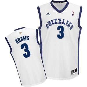 Maillot NBA Swingman Jordan Adams #3 Memphis Grizzlies Home Blanc - Homme