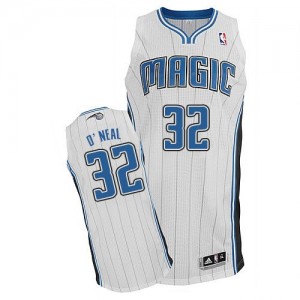 Orlando Magic #32 Adidas Home Blanc Authentic Maillot d'équipe de NBA Prix d'usine - Shaquille O'Neal pour Enfants