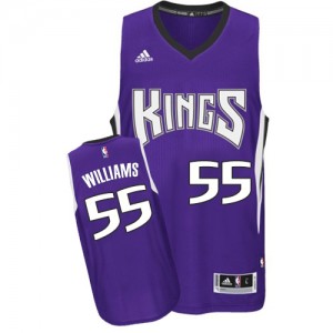 Maillot Swingman Sacramento Kings NBA Road Violet - #55 Jason Williams - Homme