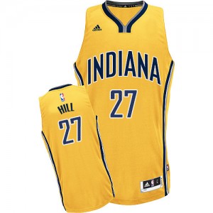 Maillot NBA Swingman Jordan Hill #27 Indiana Pacers Alternate Or - Homme