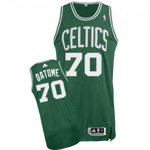 Maillot Adidas Vert (No Blanc) Road Authentic Boston Celtics - Gigi Datome #70 - Homme