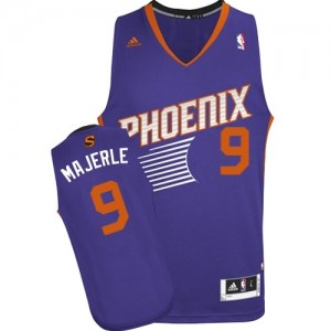 Phoenix Suns #9 Adidas Road Violet Swingman Maillot d'équipe de NBA en vente en ligne - Dan Majerle pour Homme