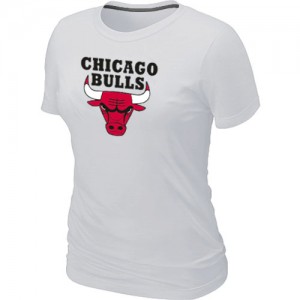 Tee-Shirt NBA Blanc Chicago Bulls Big & Tall Femme